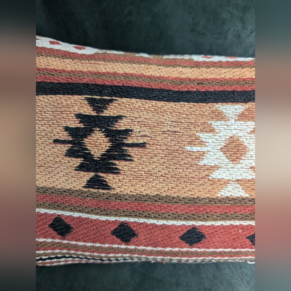 Rectangular Throw Pillow Native American Tribe Pattern Devi Designs Chapman - Picture 13 of 16